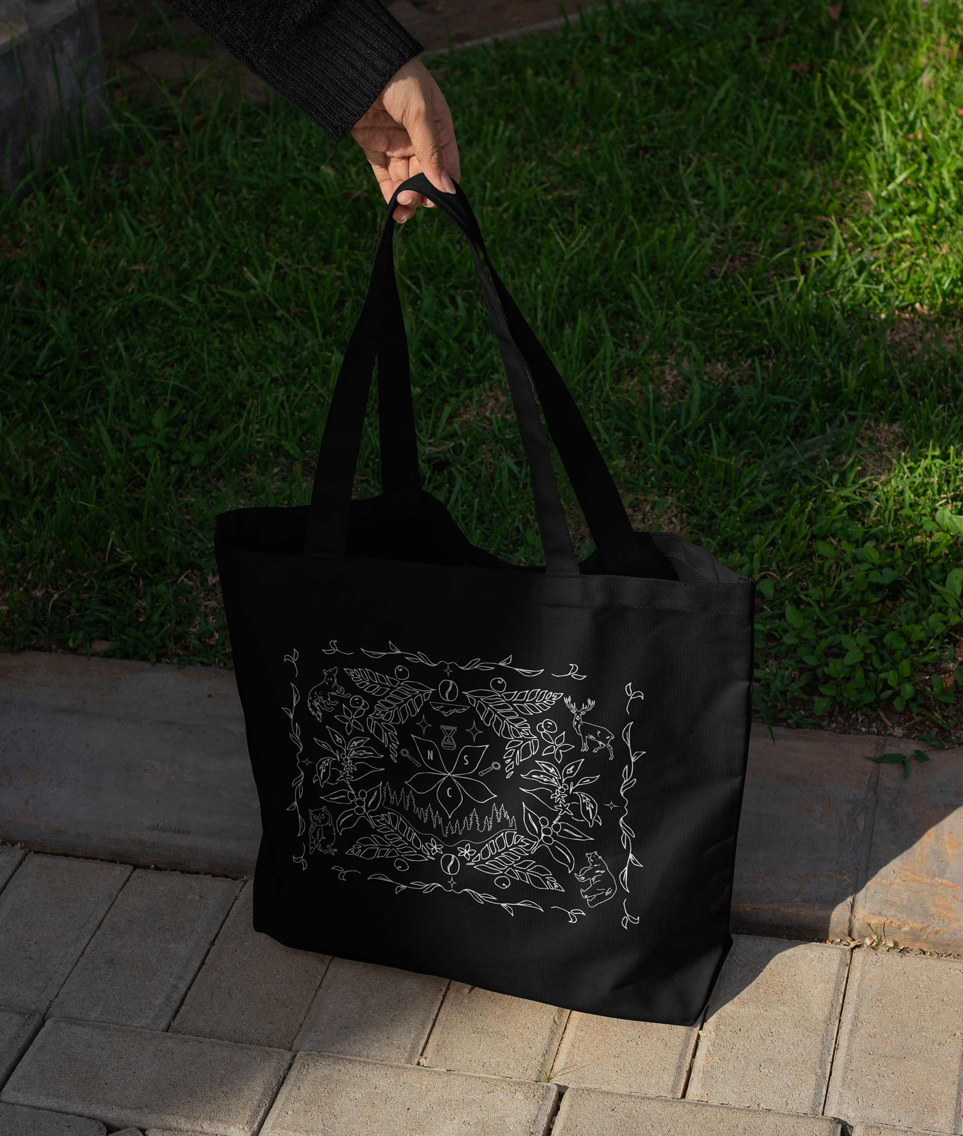 Brand Pattern Tote