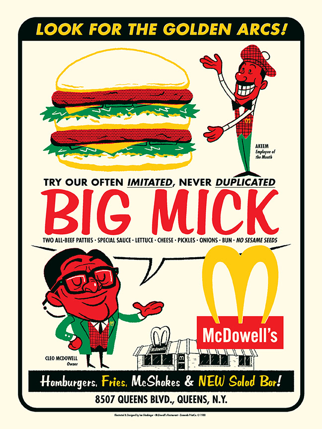 Big Mick/McDowell's - Coming to America