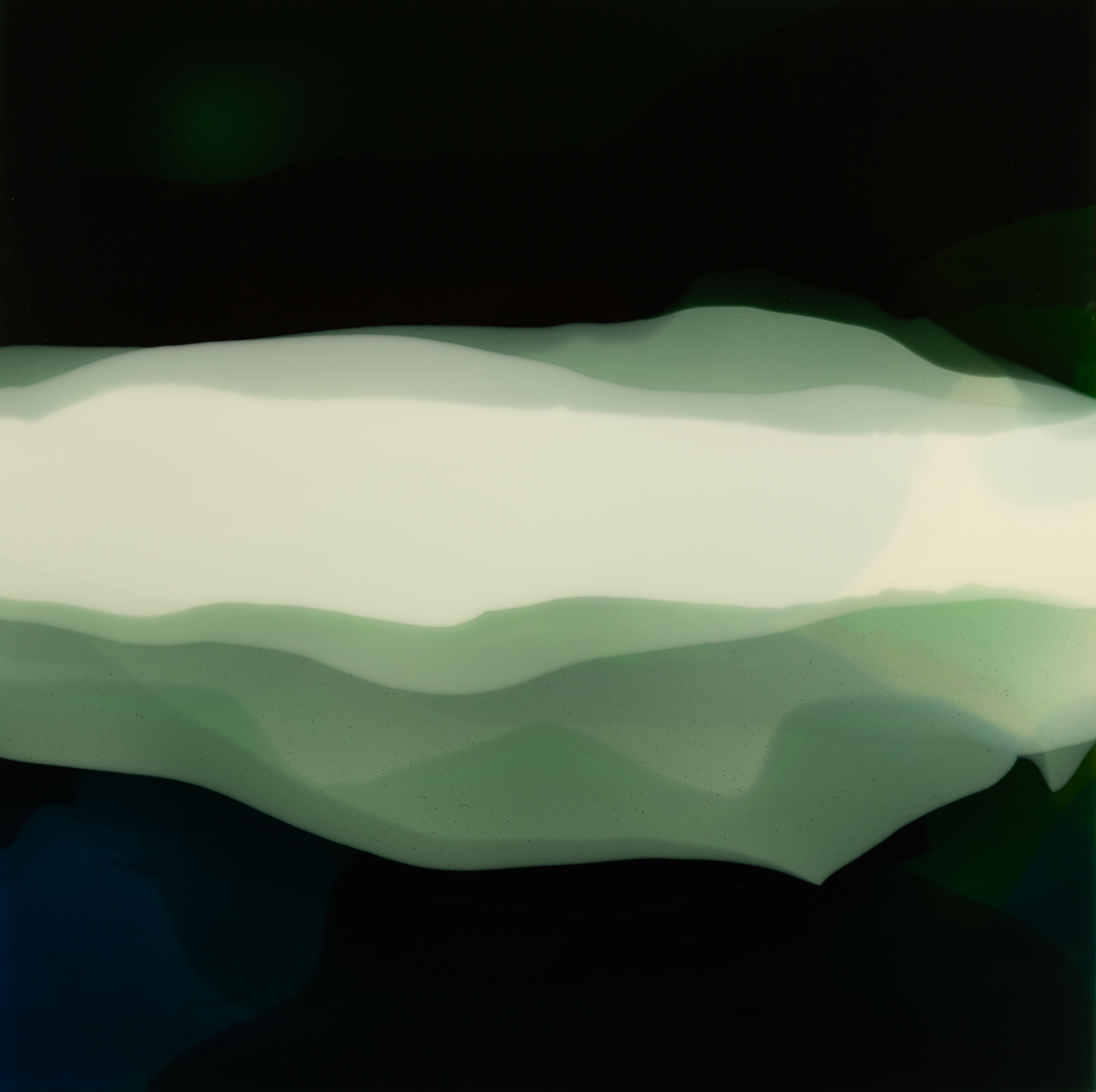 GENESIS 9-24, 2024, Resin and pigments on wood panel, 97.0cmx97.0cm