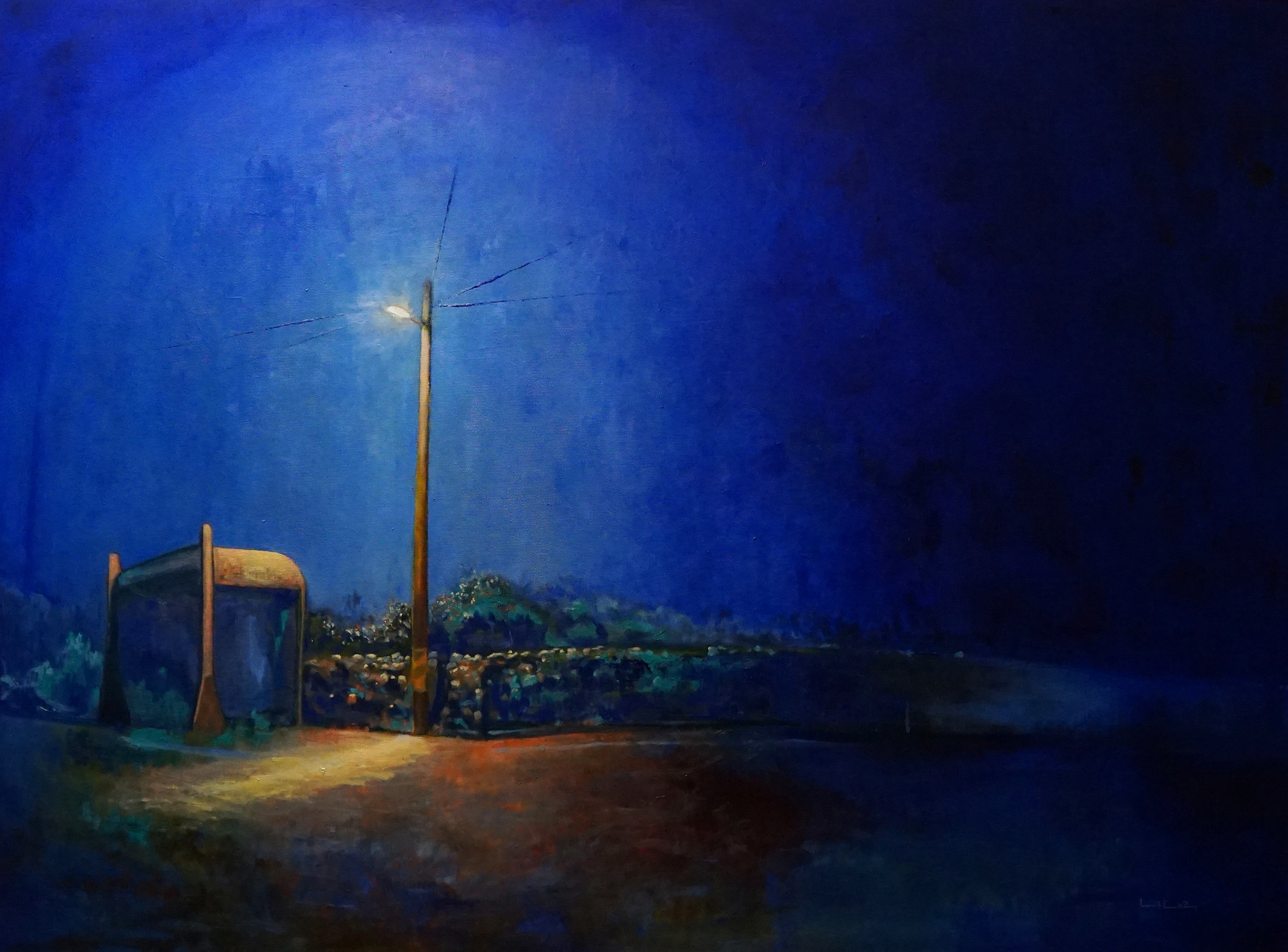 세커리, 2020, Oil on canvas, 130.3cm x 97.0cm