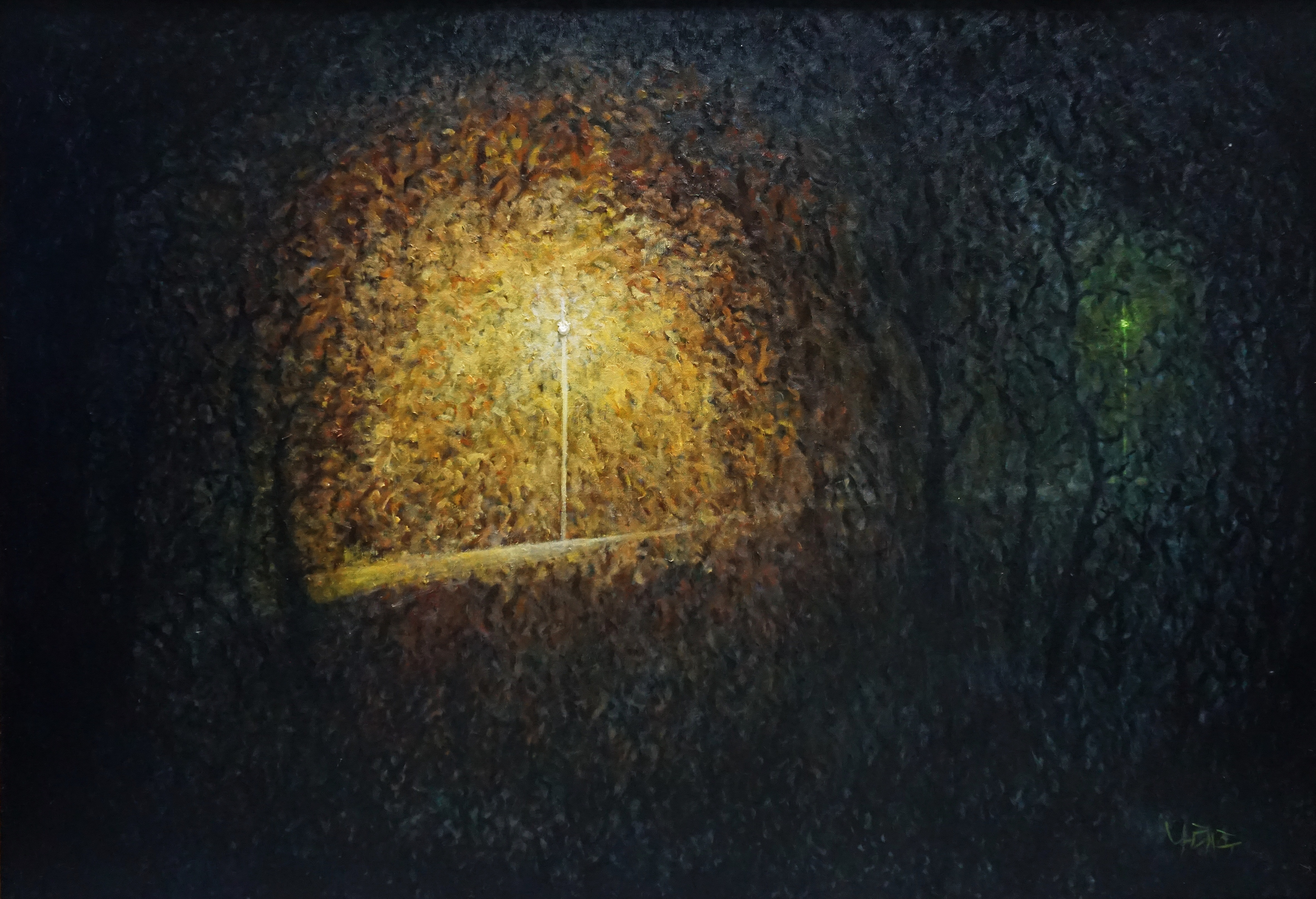 귀 로, 2015, Oil on canvas, 116.8cm x 80.3cm