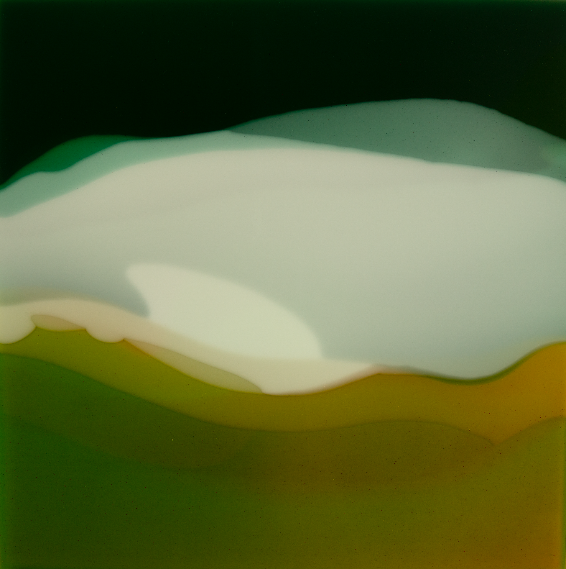 GENESIS 5-24, 2024, Resin and pigments on wood panel, 50.0cmx50.0cm