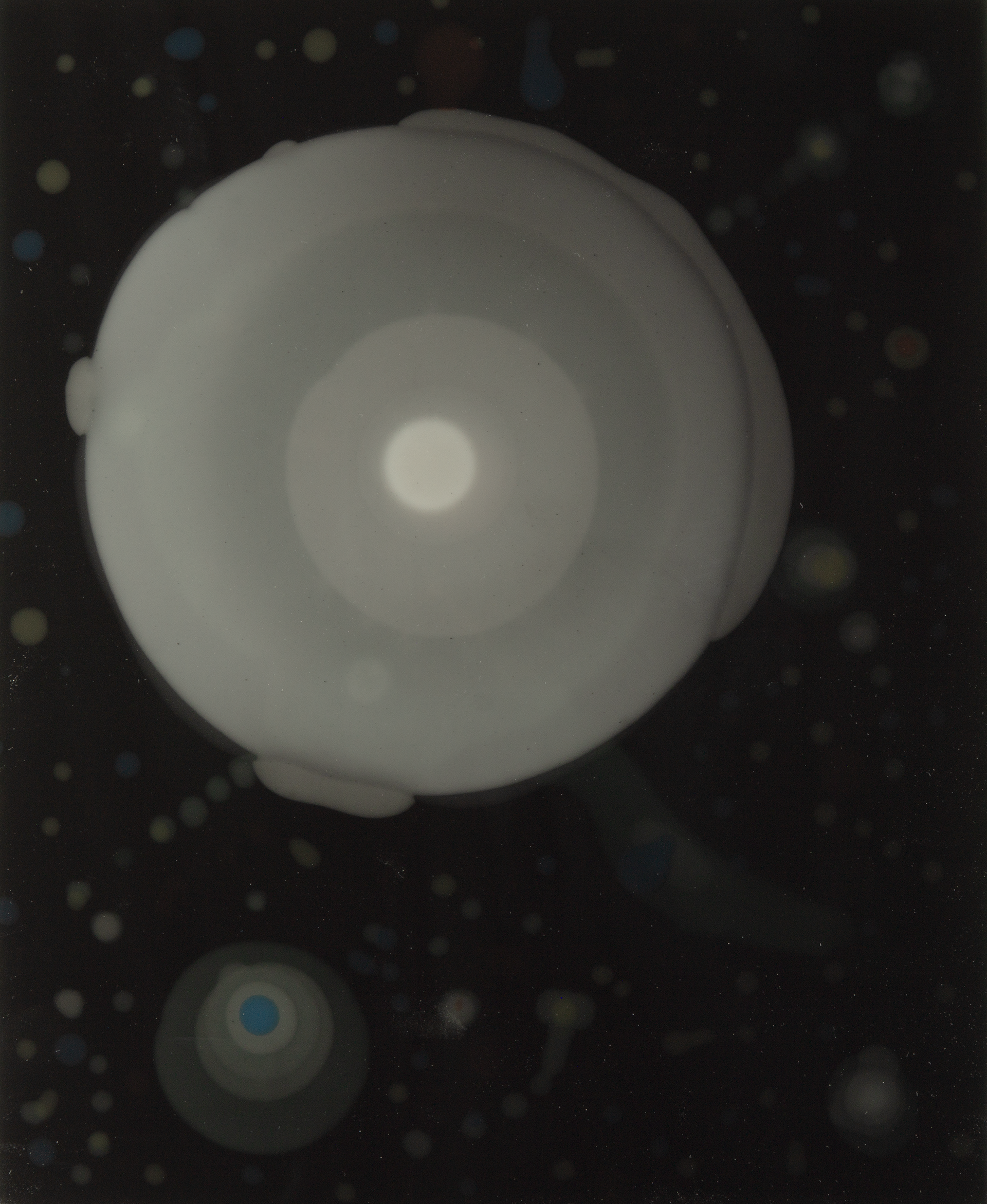 The surface of the deep 4-25, 2025, Resin and pigments on wood panel, 60.6cmx50.0cm