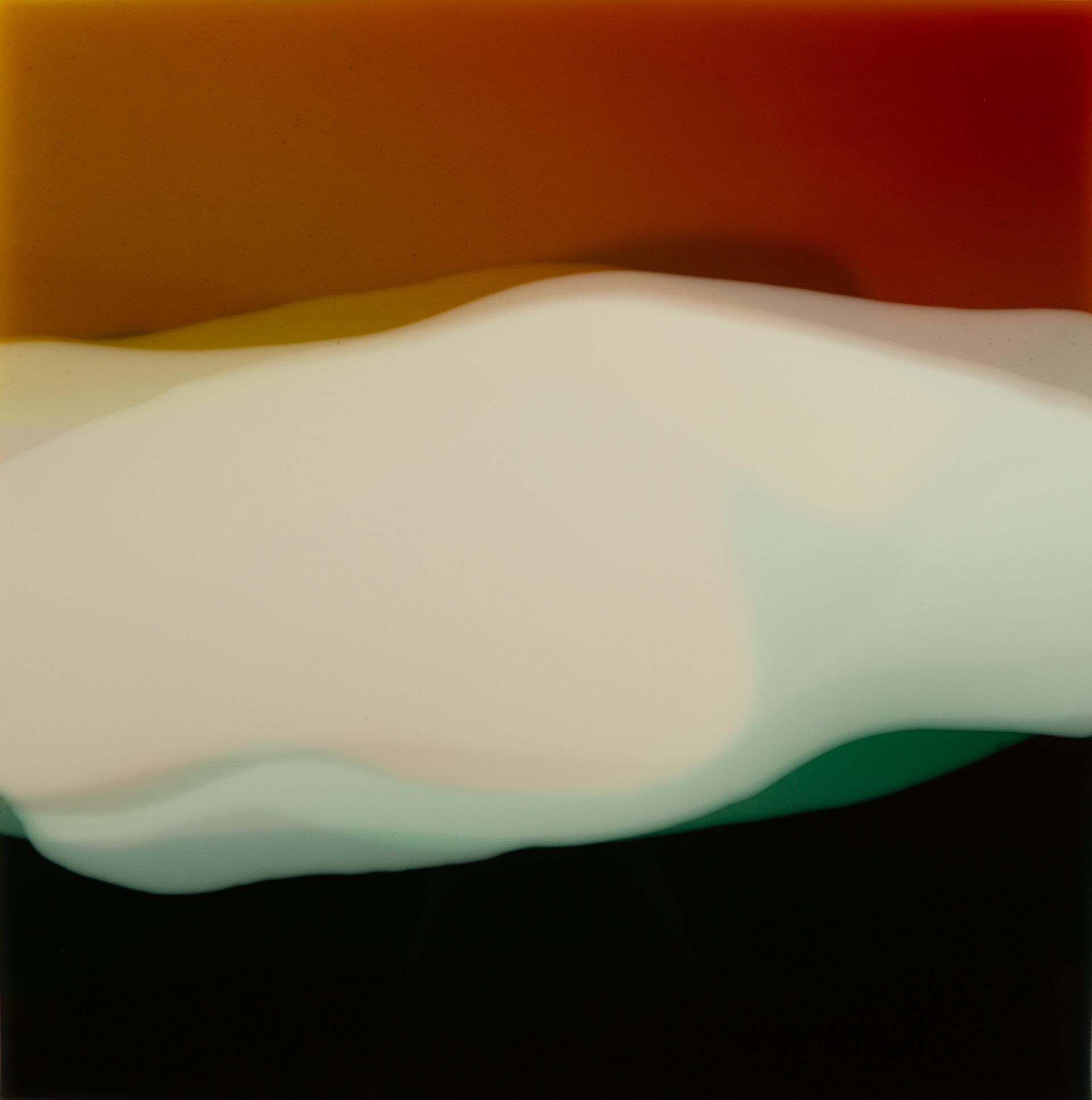 GENESIS 1-24, 2024, Resin and pigments on wood panel, 50.0cmx50.0cm