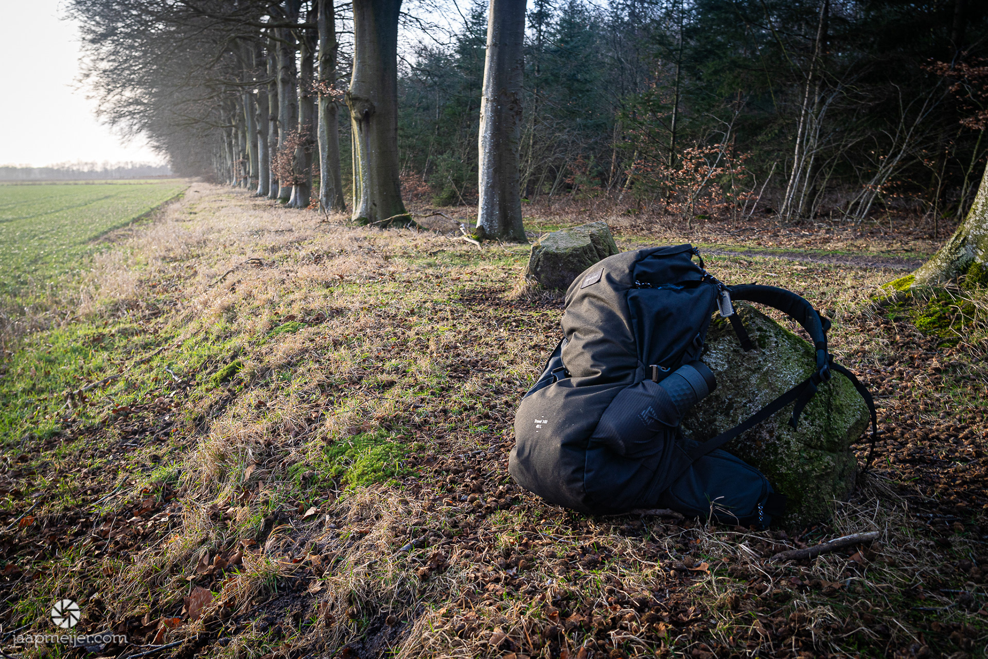 Even koekje en slok thee; dan snel door om niet af te koelen.