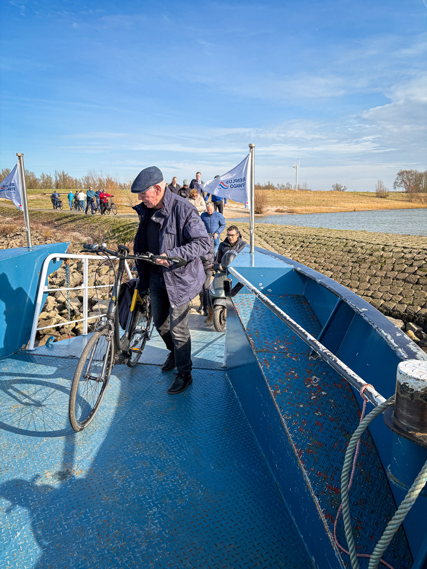 Alleen voetgangers en fietsers