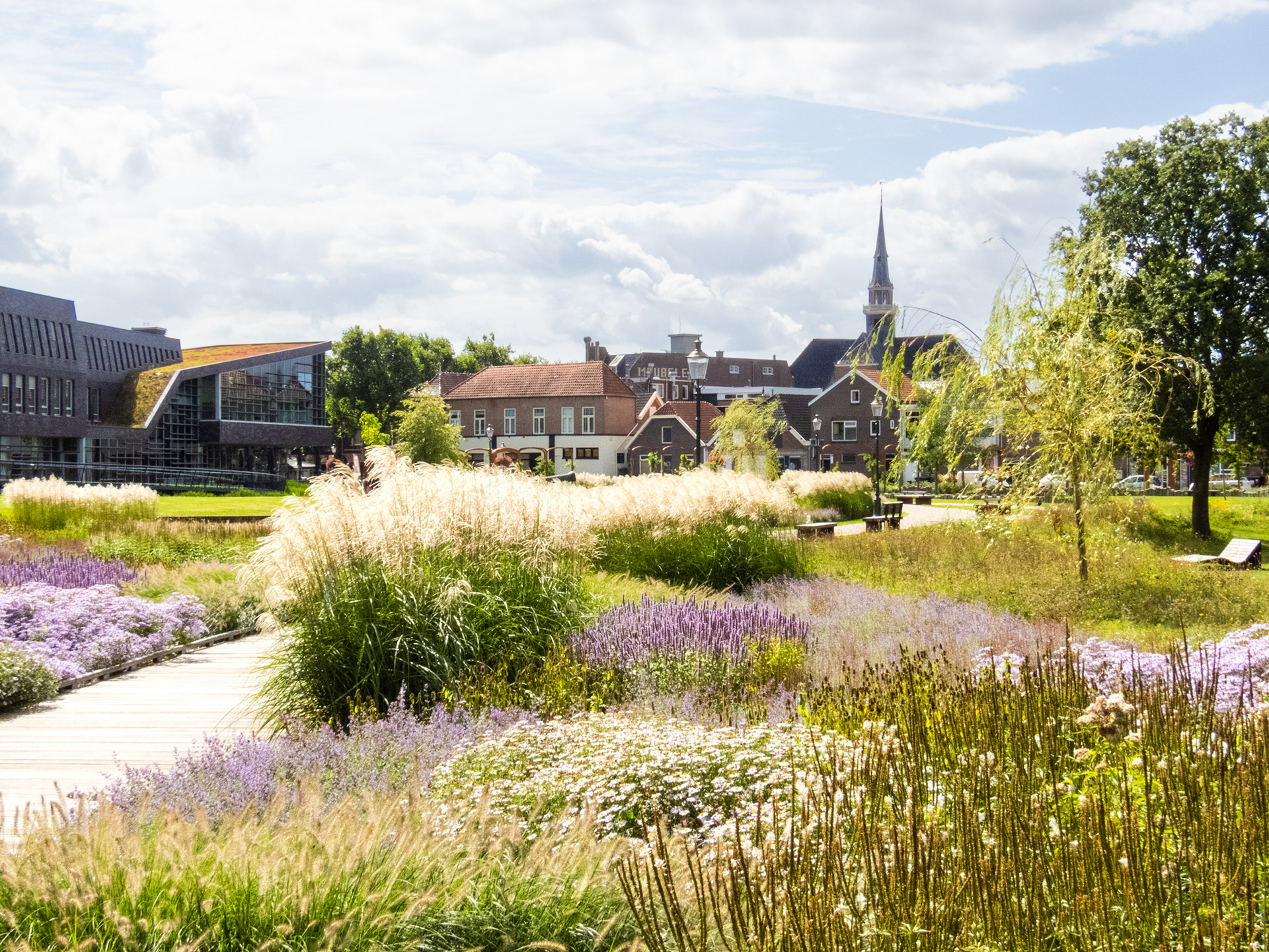 Prachtige entree in Culemborg