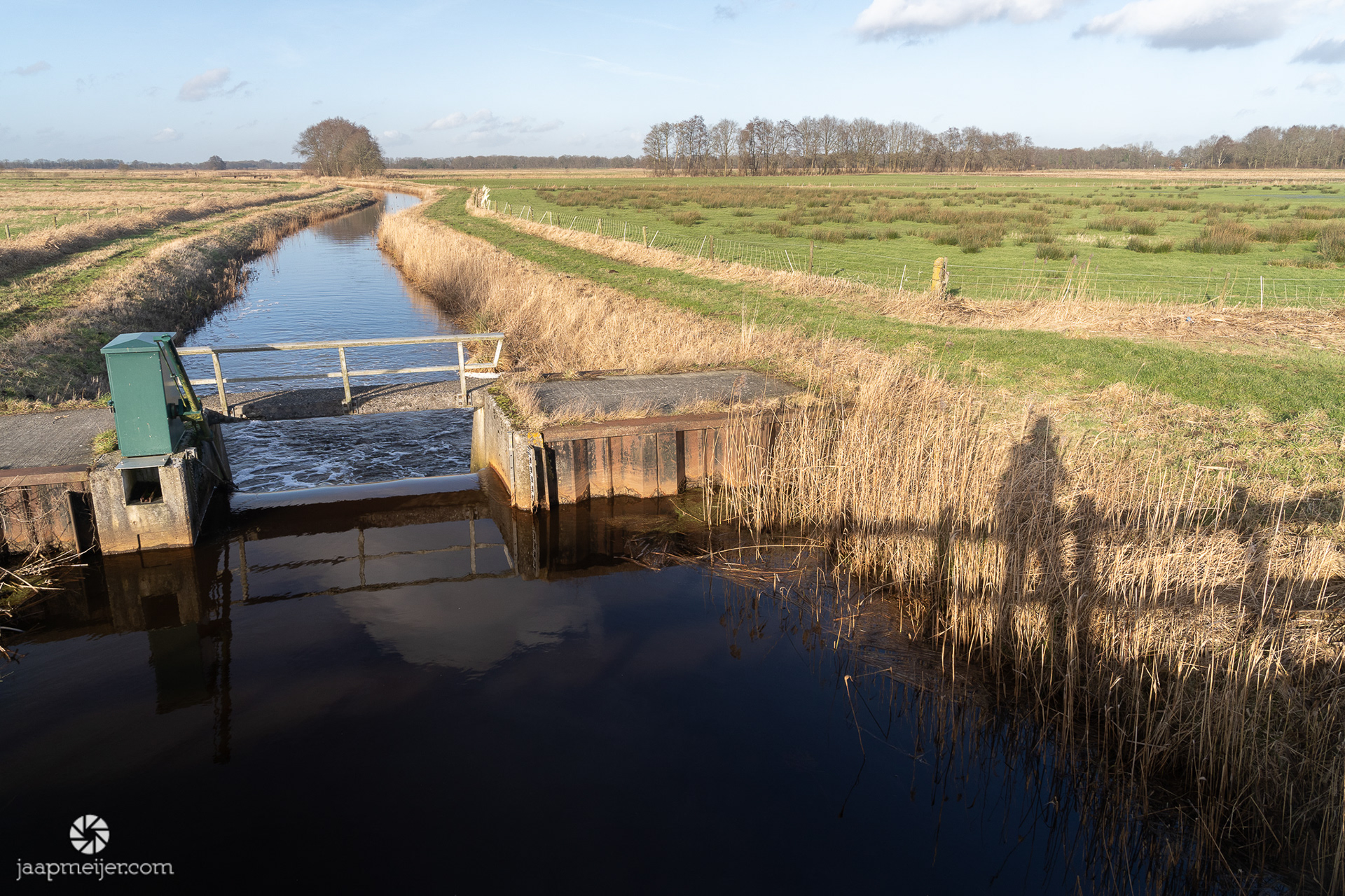 Even een selfie van de wandelaar