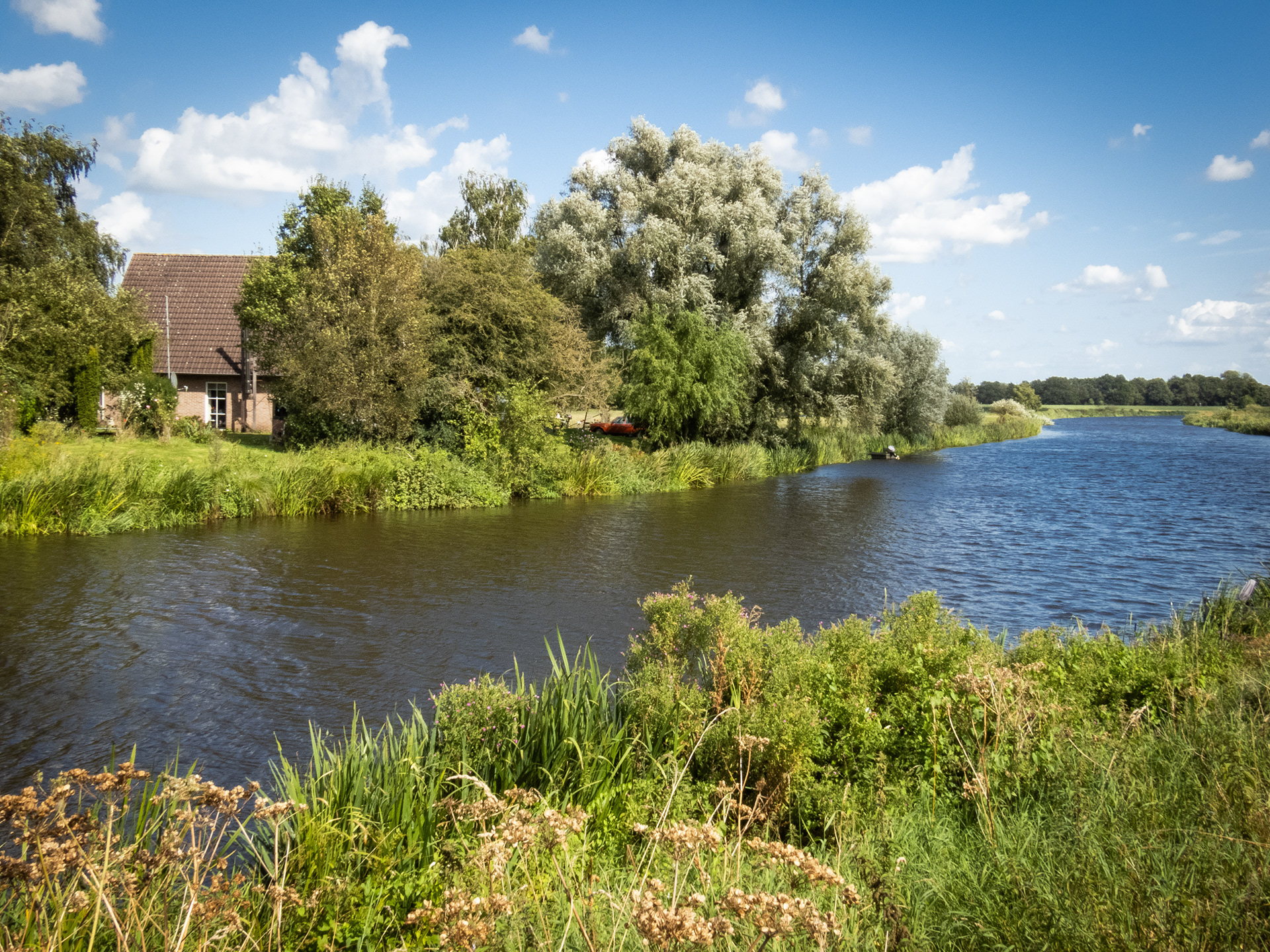 Had zo bij Giethoorn kunnen zijn.