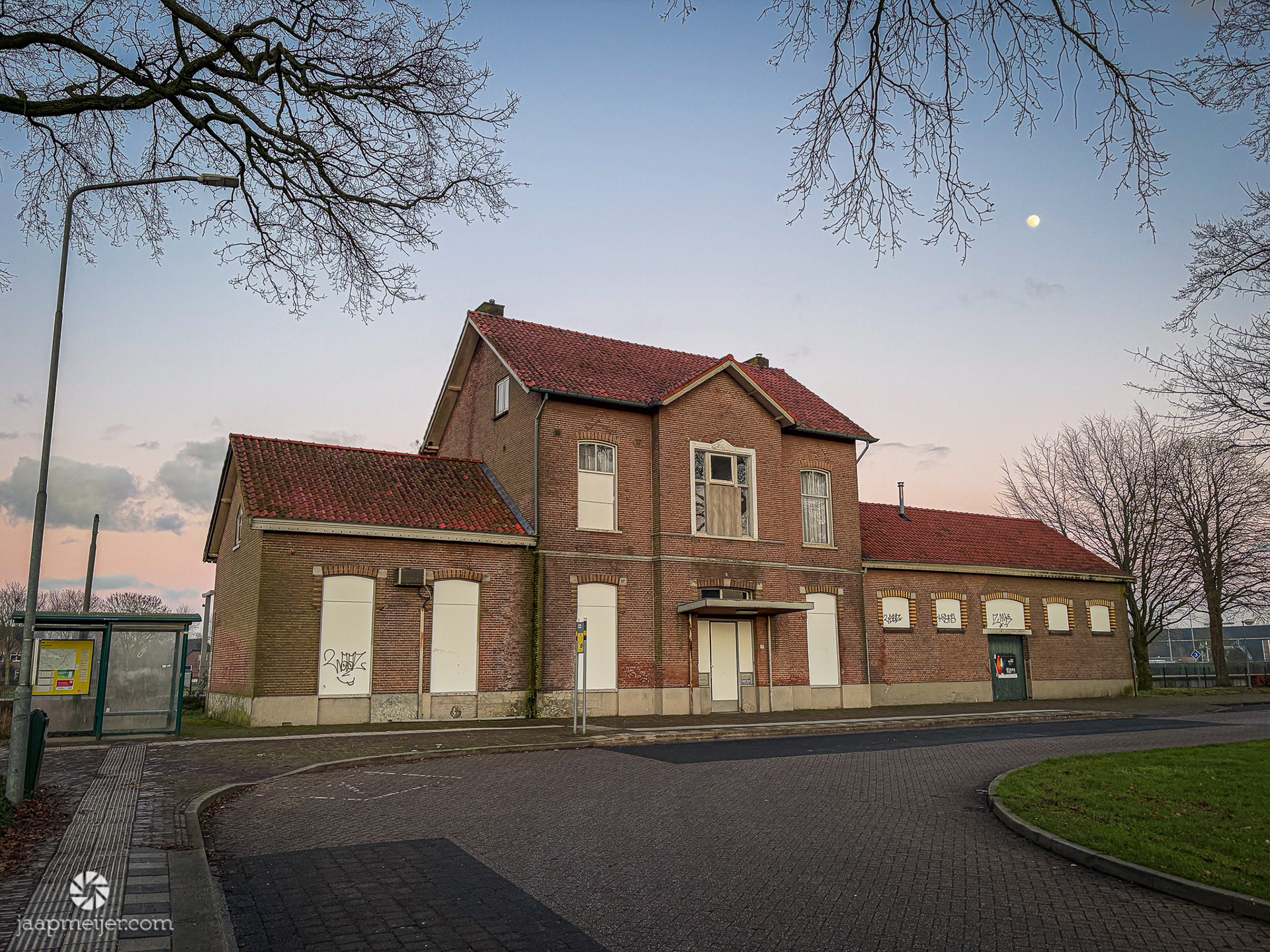 Wat een treurig eindpunt! Op de helft van het Pieterpad!
