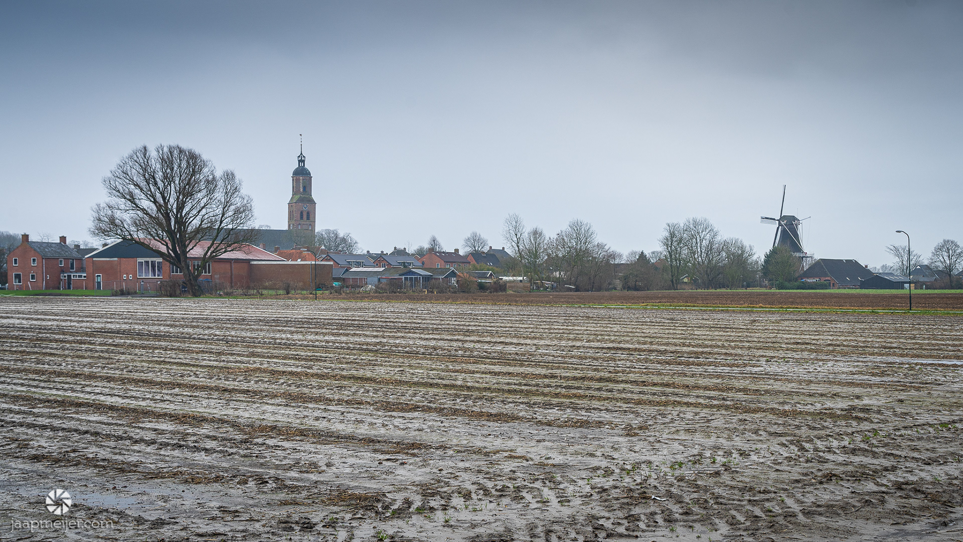 Eenrum, het volgende dorpje op de Groninger klei.
