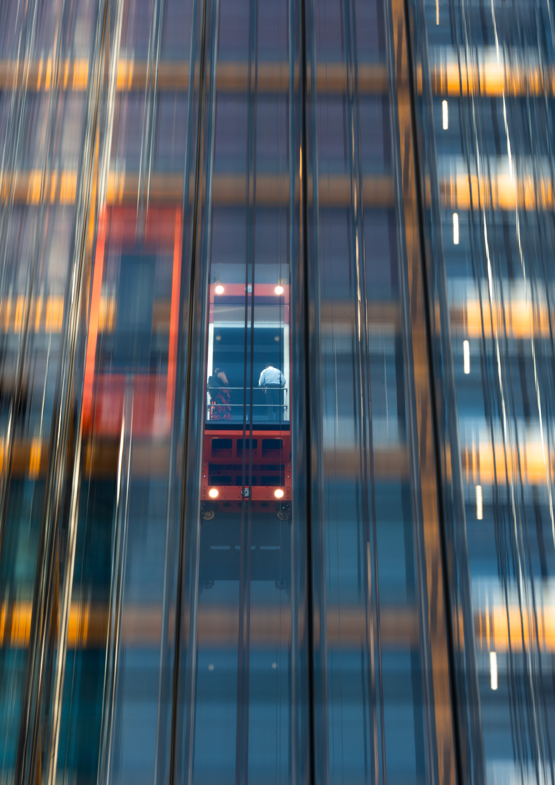 External lift, Leadenhall Building 