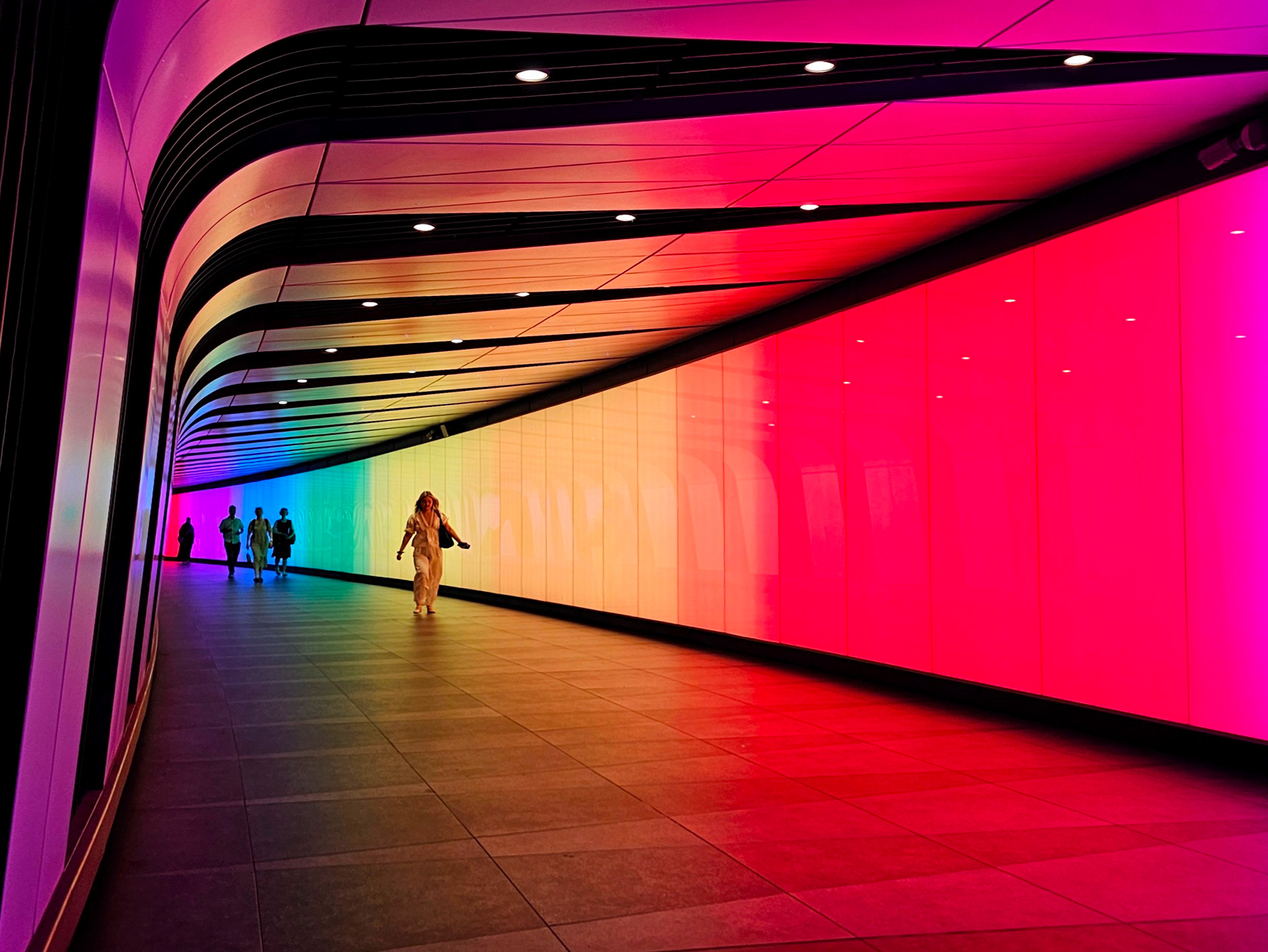 Tube tunnel, KX/St Pancras