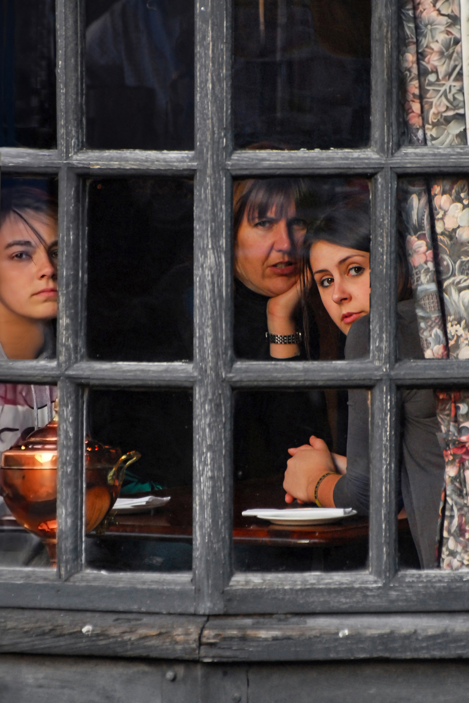 Pub window, York