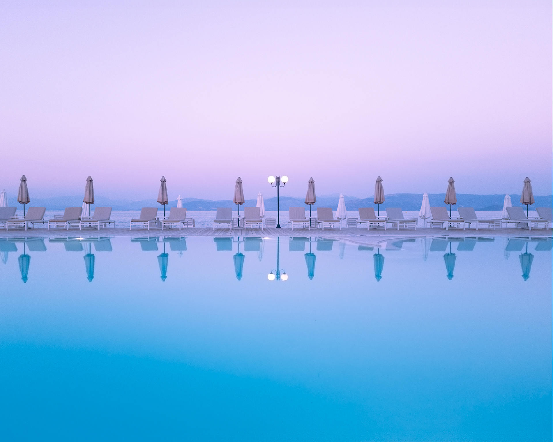 Poolside, Corfu