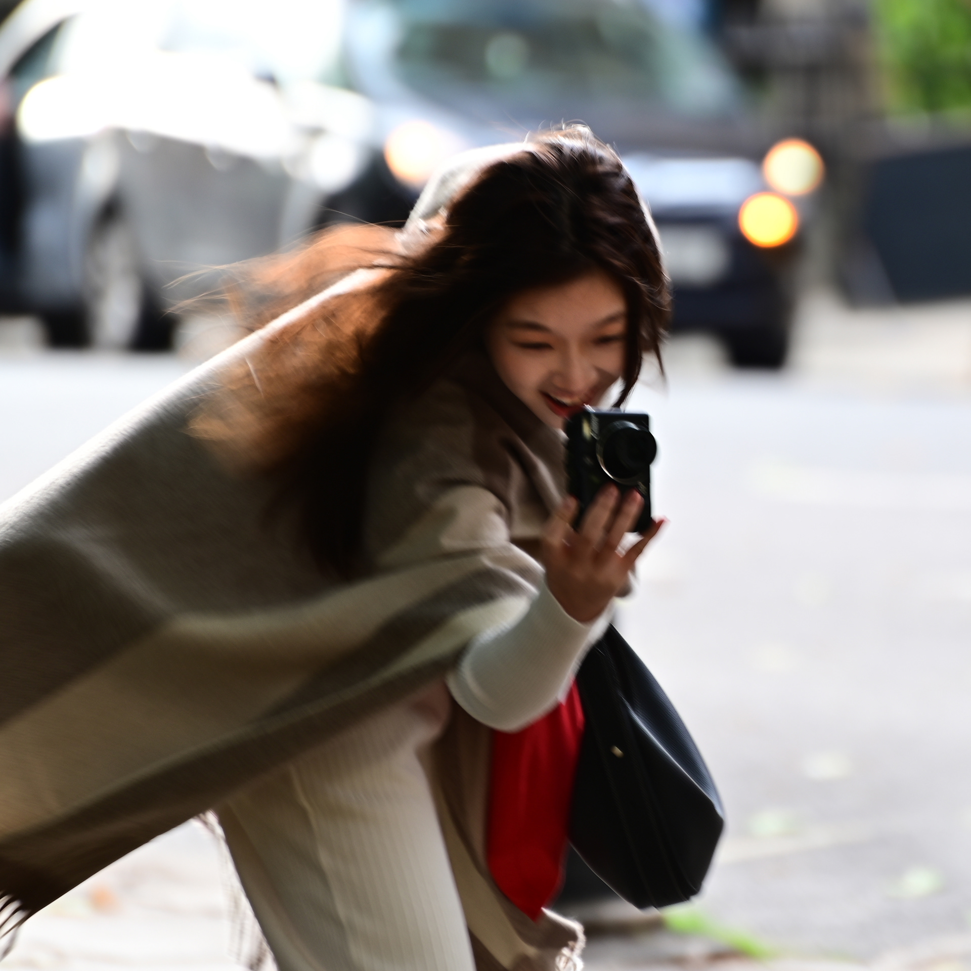 Photographing a friend, York