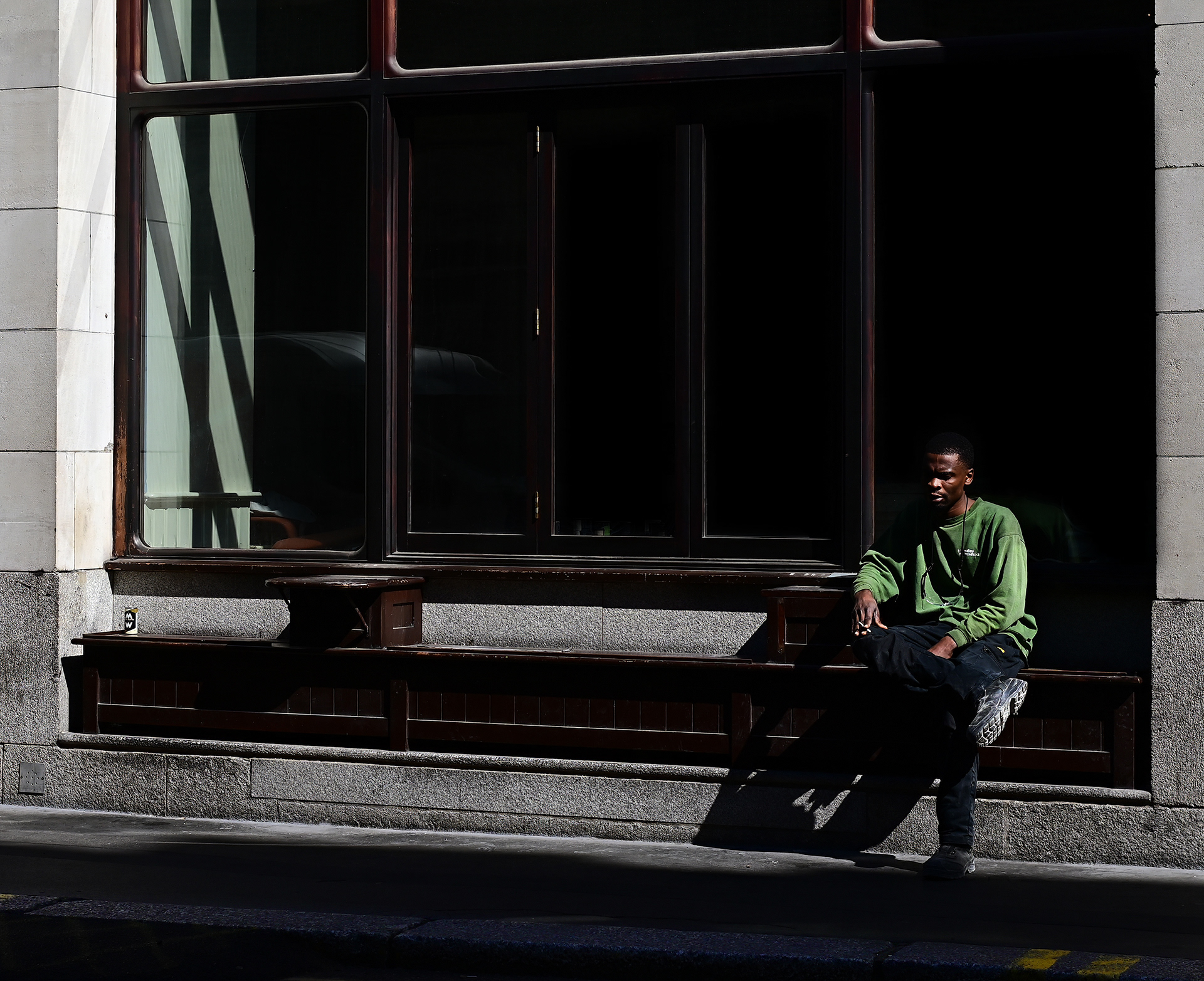 Window man, City