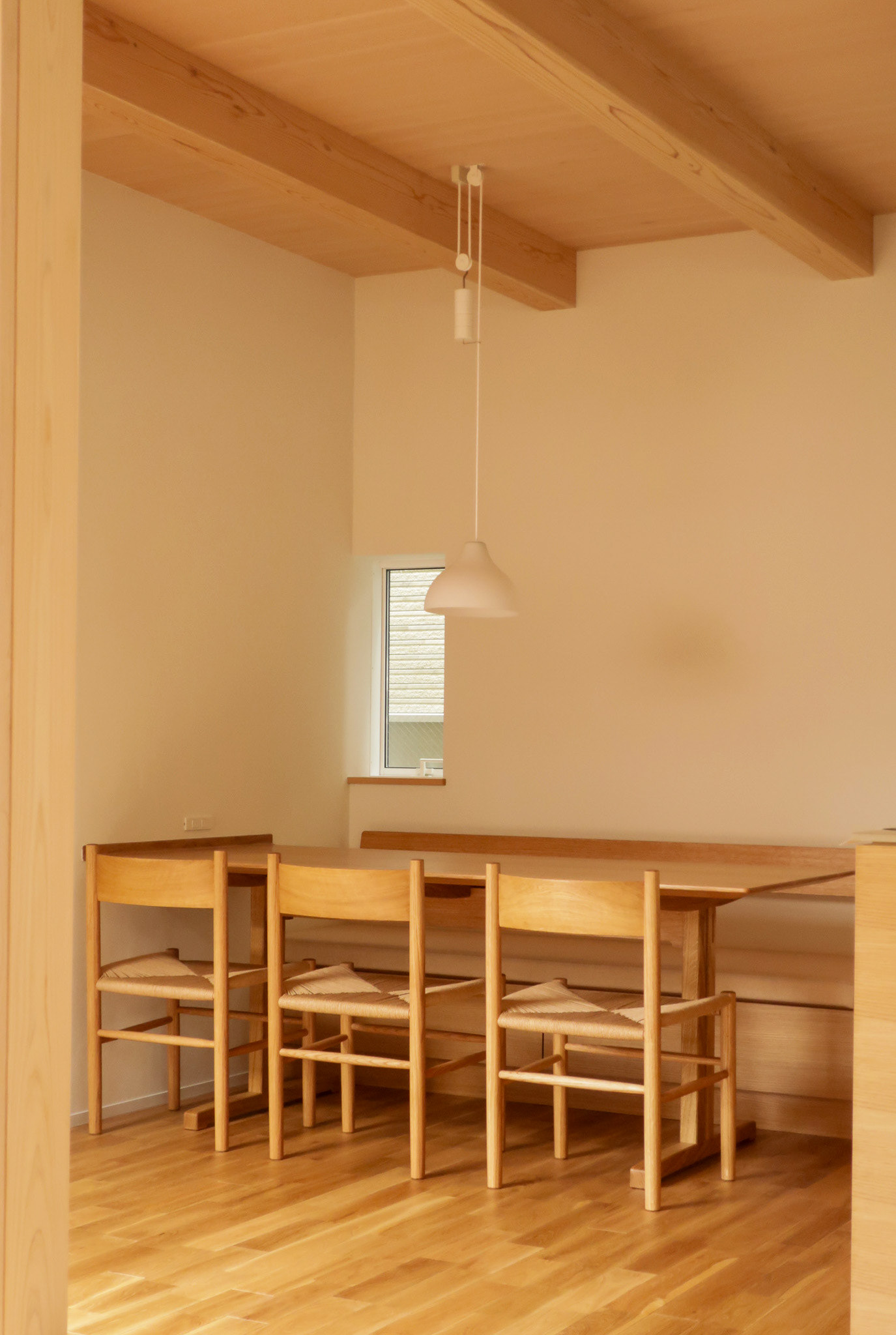 シェーカーテーブル チェア design:日めくり建築設計室 craftsman:國分良高