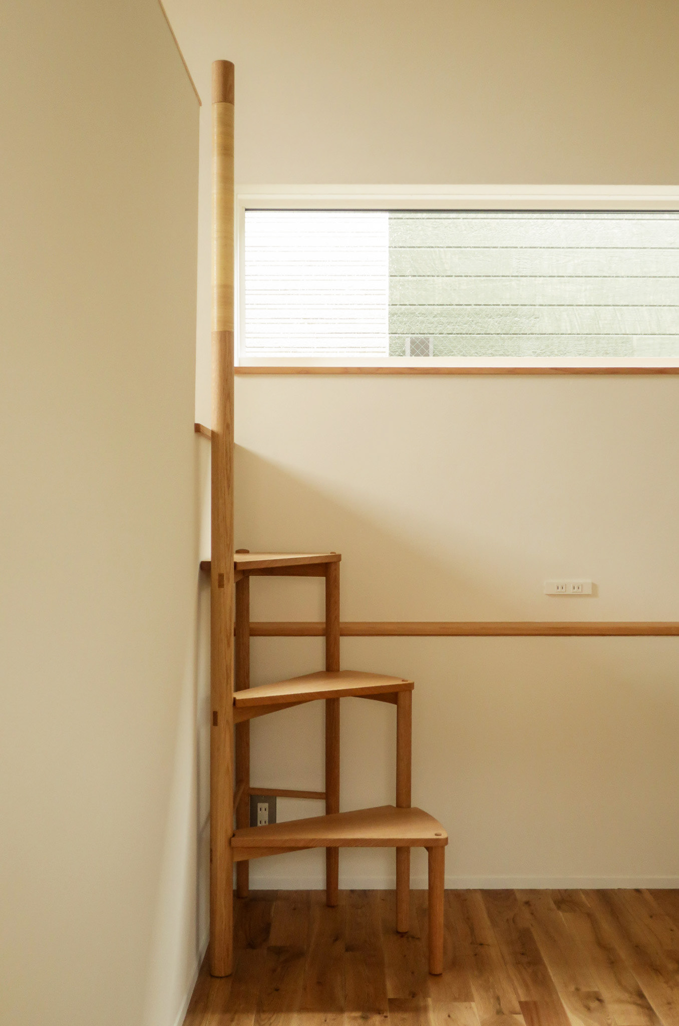 ハシゴ 螺旋階段 design:日めくり建築設計室 craftsman:國分良高