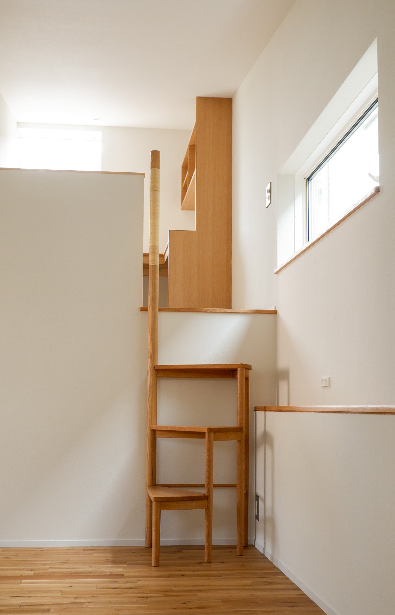 ハシゴ 螺旋階段 design:日めくり建築設計室 craftsman:國分良高