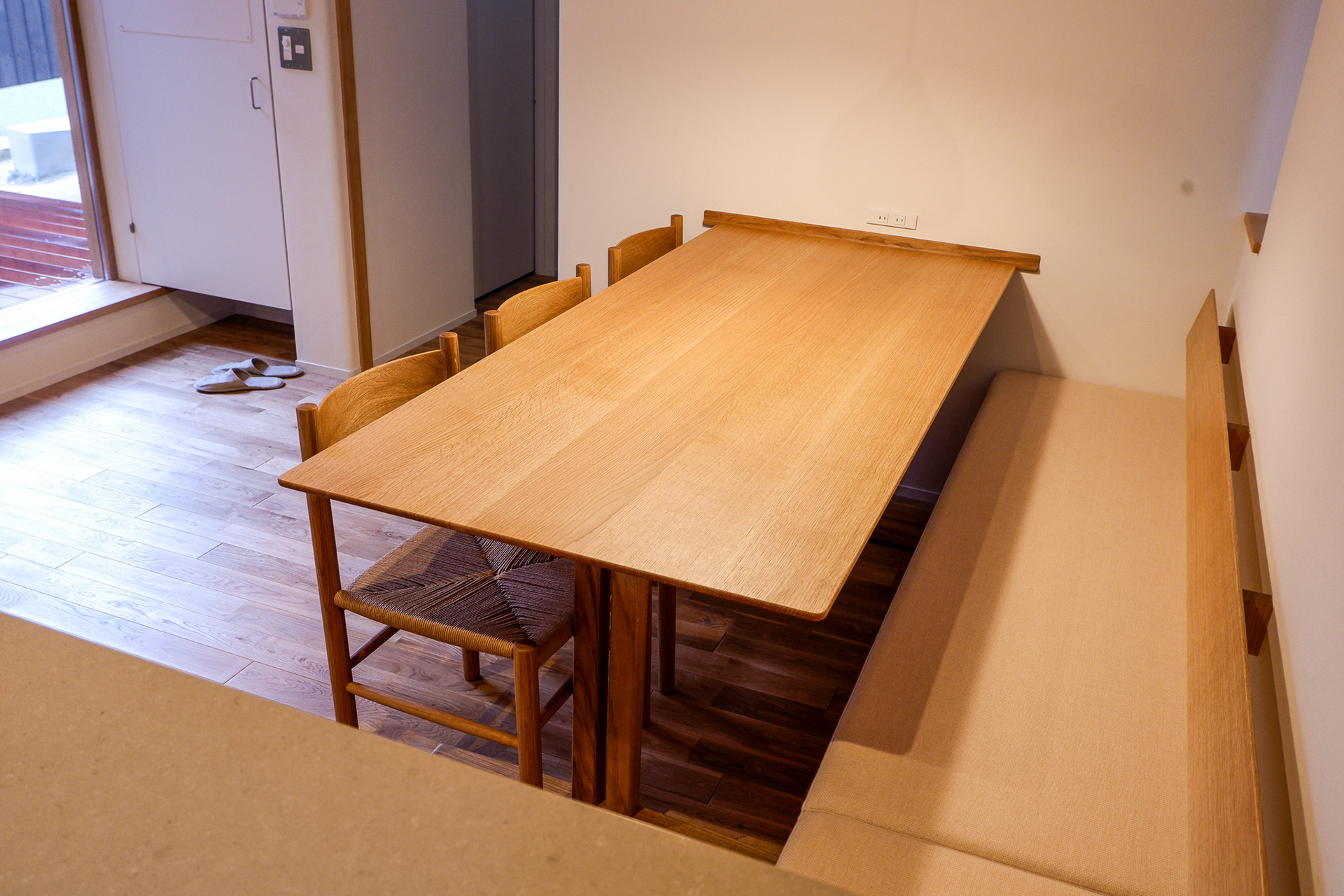 シェーカーテーブル チェア design:日めくり建築設計室 craftsman:國分良高