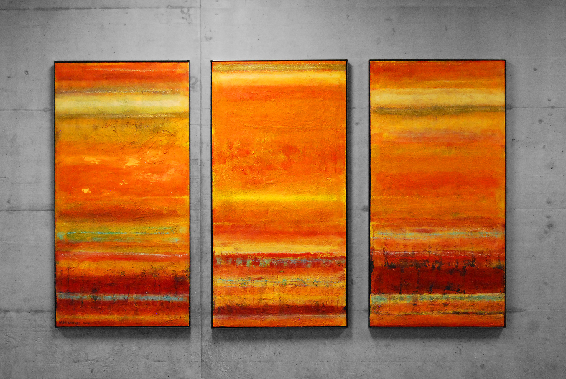 Terra-Triptychon | 2007 | 160 x 210 cm