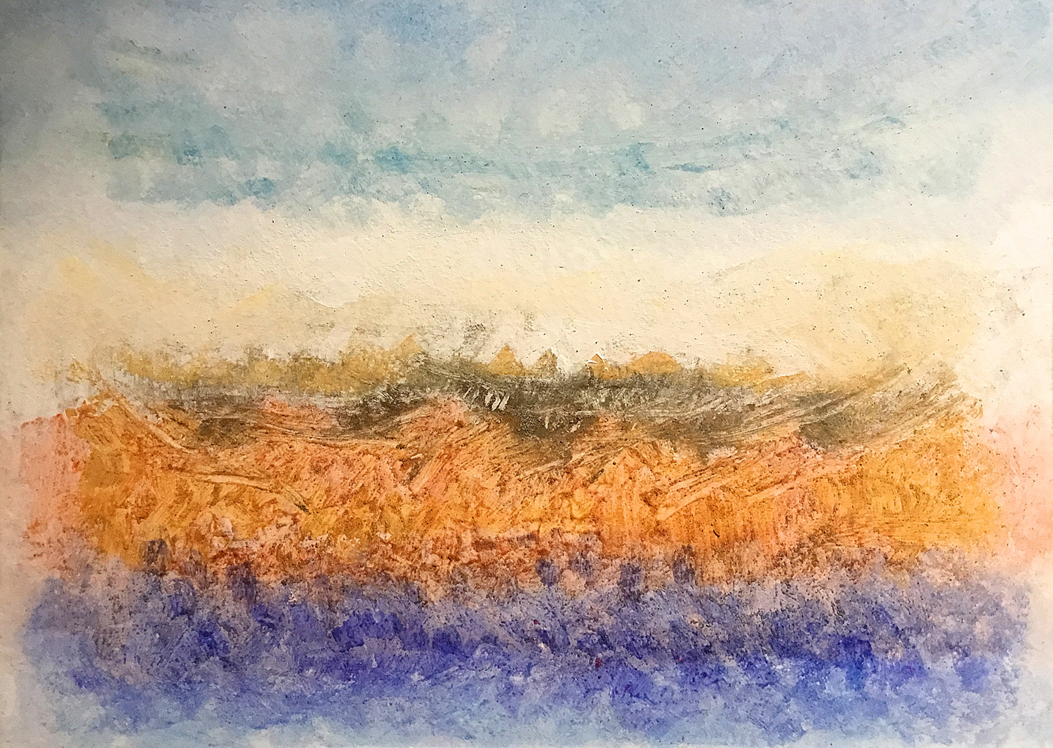 Klänge für Verborgenes | 2022 | 40 x 63 cm