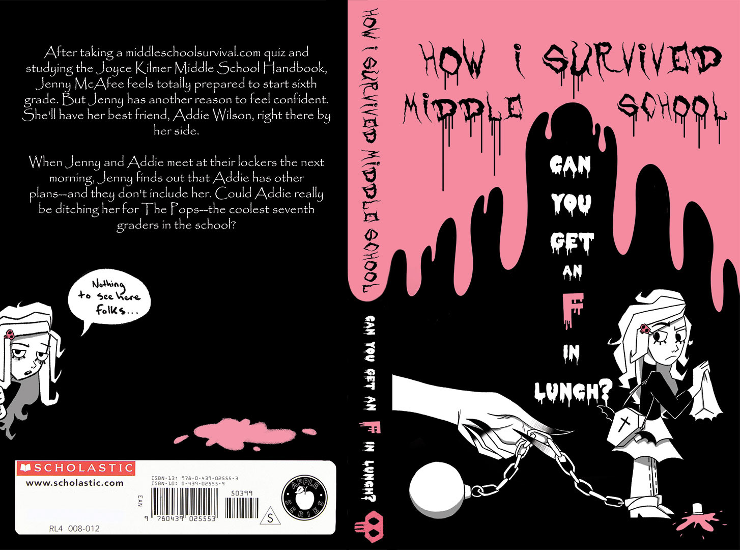 How I Survived Middle School Cover - Photoshop, 2022