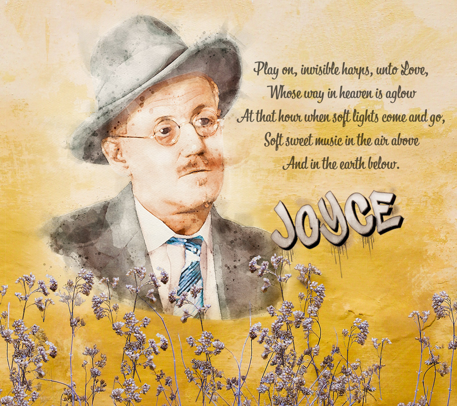 Portrait of James Joyce