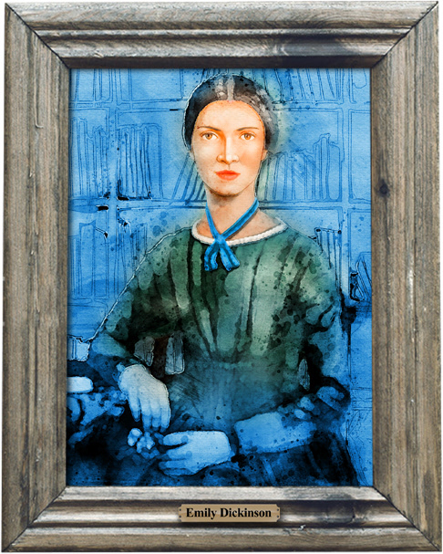 Portrait of Emily Dickinsen