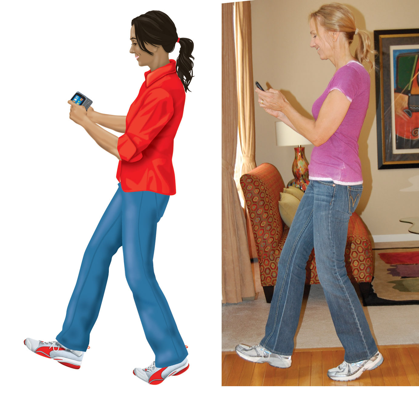 Carol has modeled for Rob many times