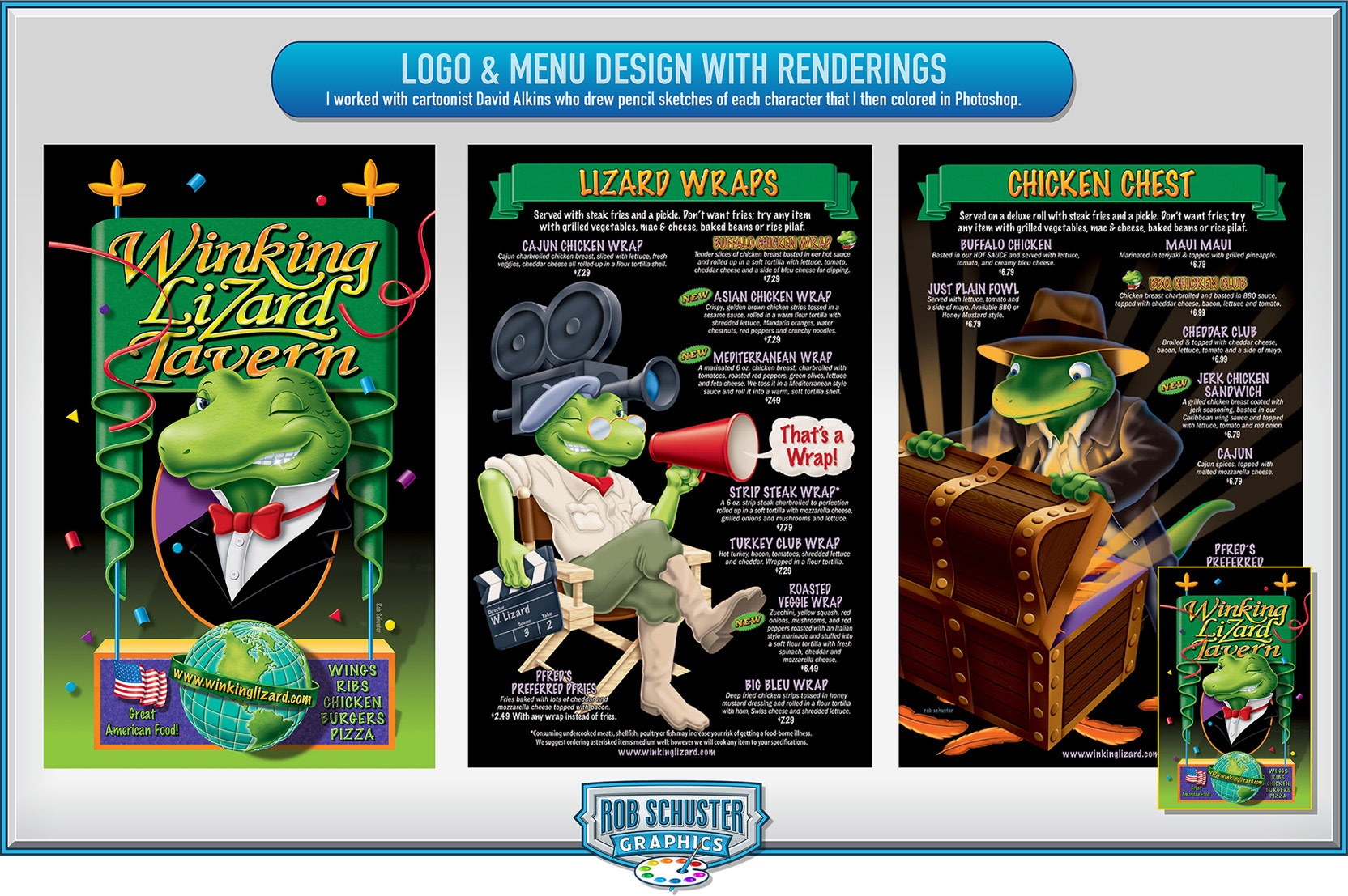For Menu Partners/Winking Lizard Tavern, Cleveland, Ohio