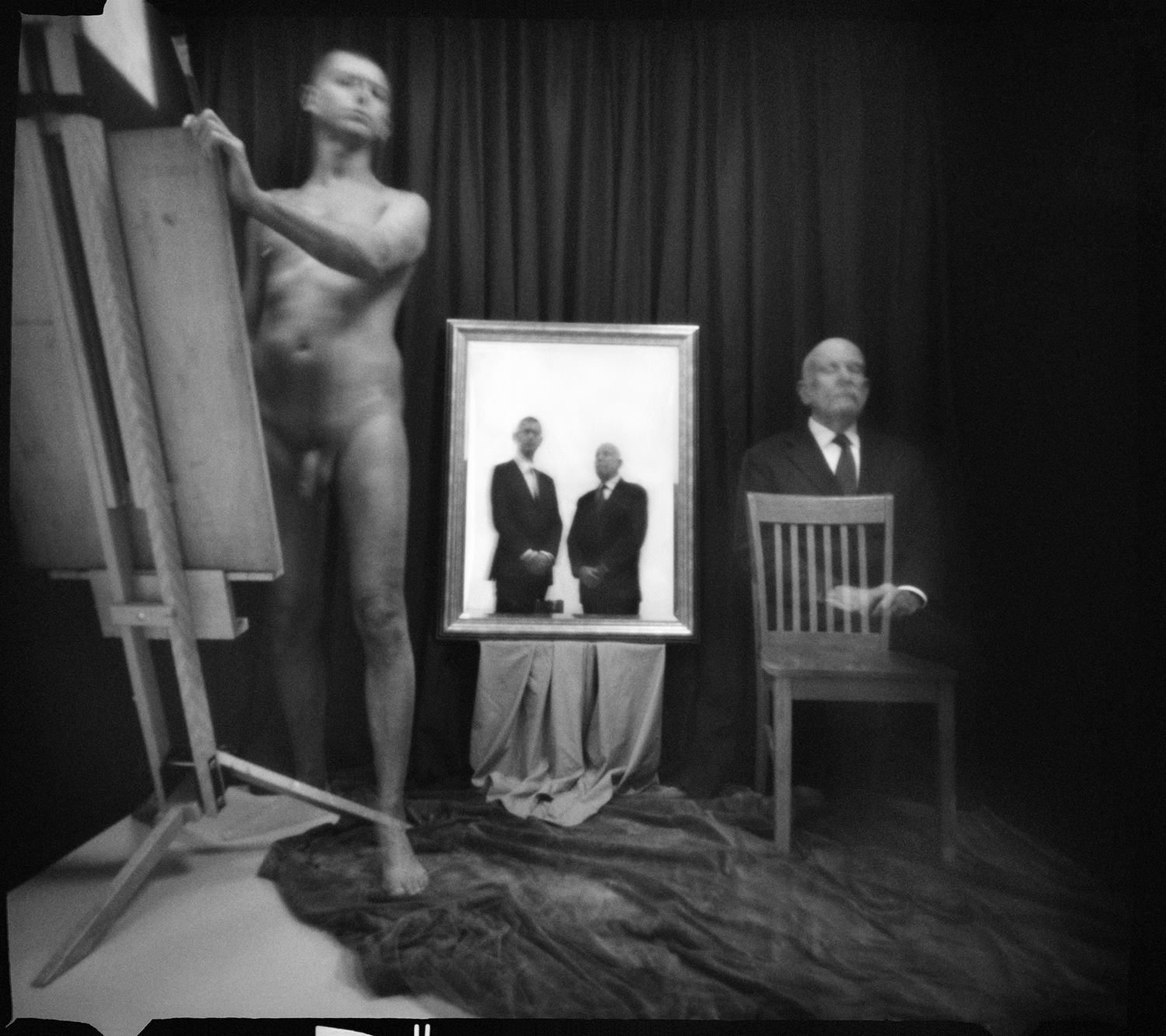 after Velazquez - study for Las Meninas