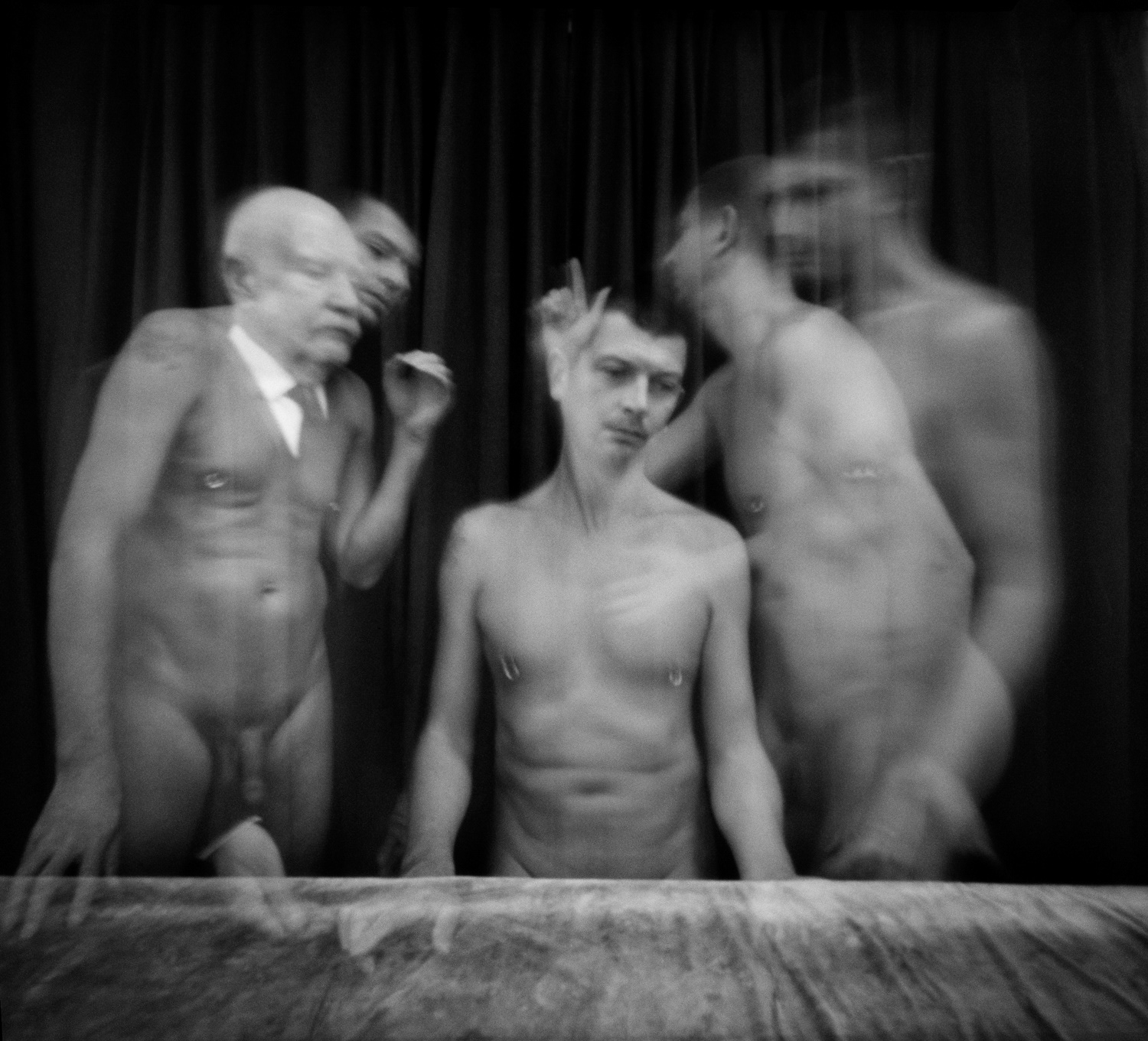 after Leonardo - study for the last supper