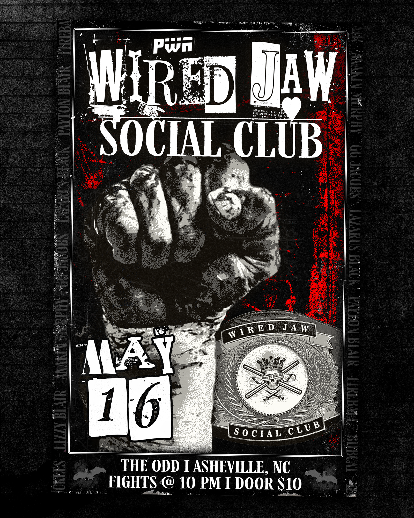 "Wired Jaw Social Club" - PWA, 2025