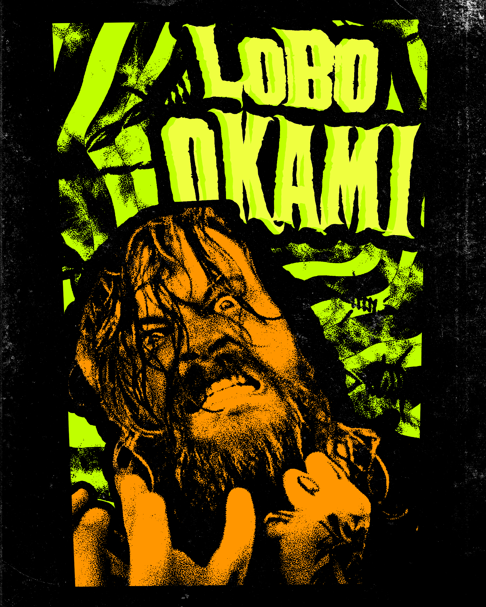 "Neon Nightmare" - Lobo Okami, 2024