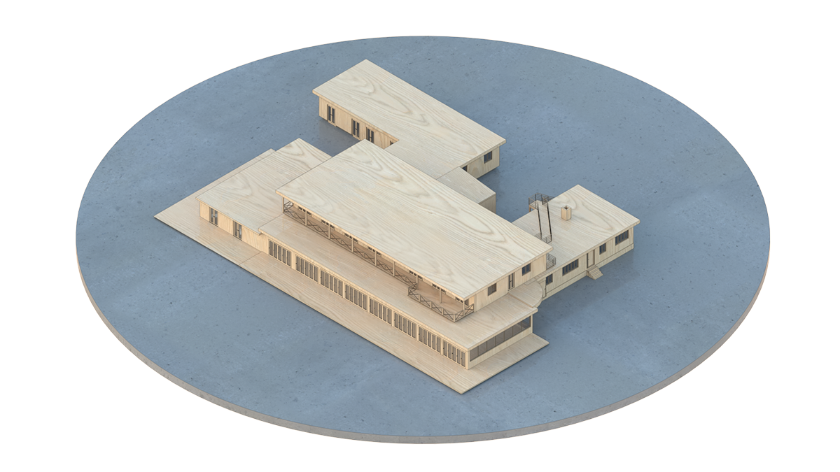 Hørby Færgekro model