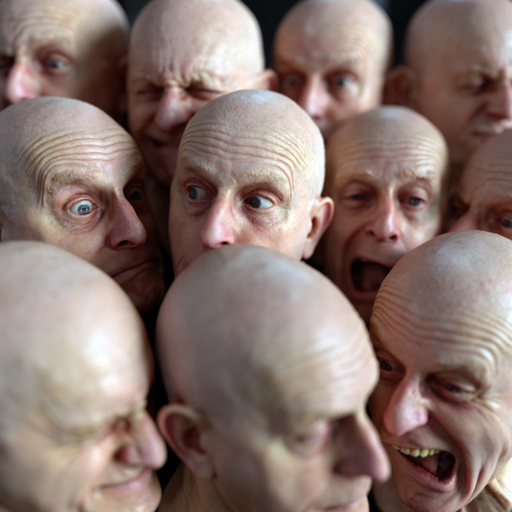 Head scans by www.ten24.info