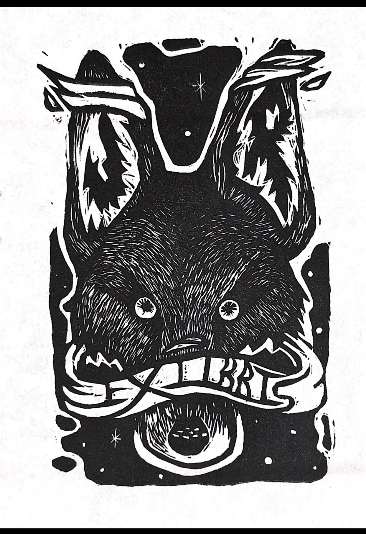 "Bookplate" Ink Print