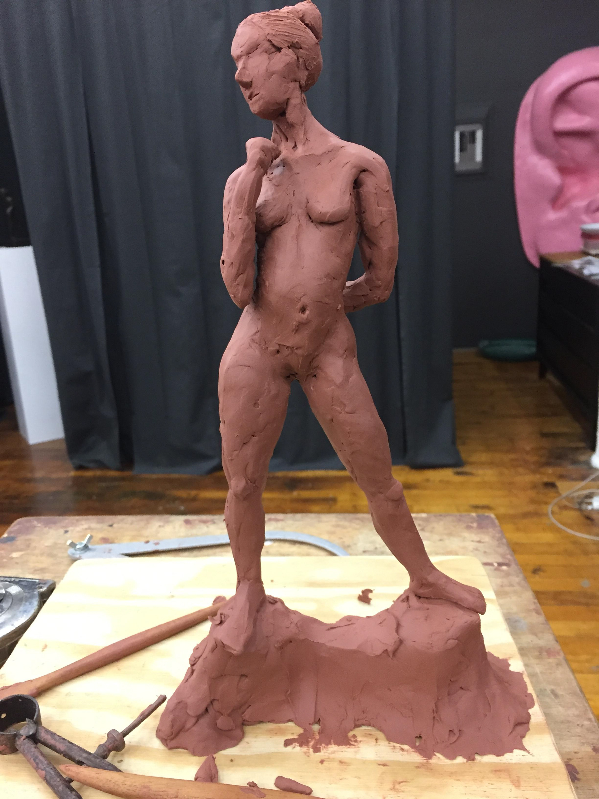 "Figure Sculpture" Clay