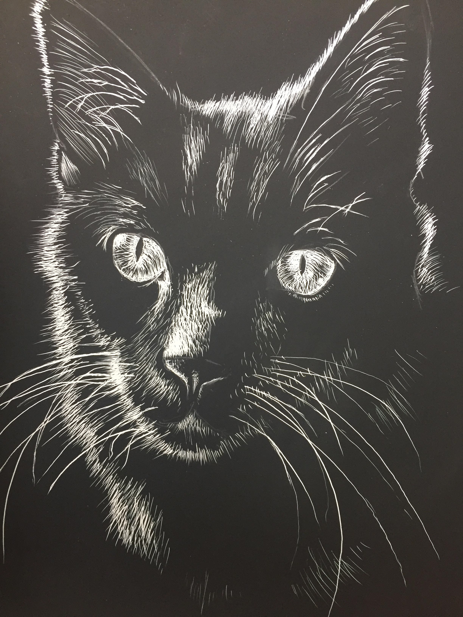 "Pebbles" Etching, 2018