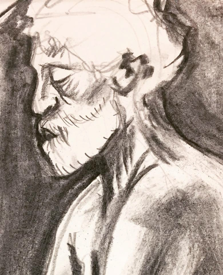 "Figure Drawing" Charcoal