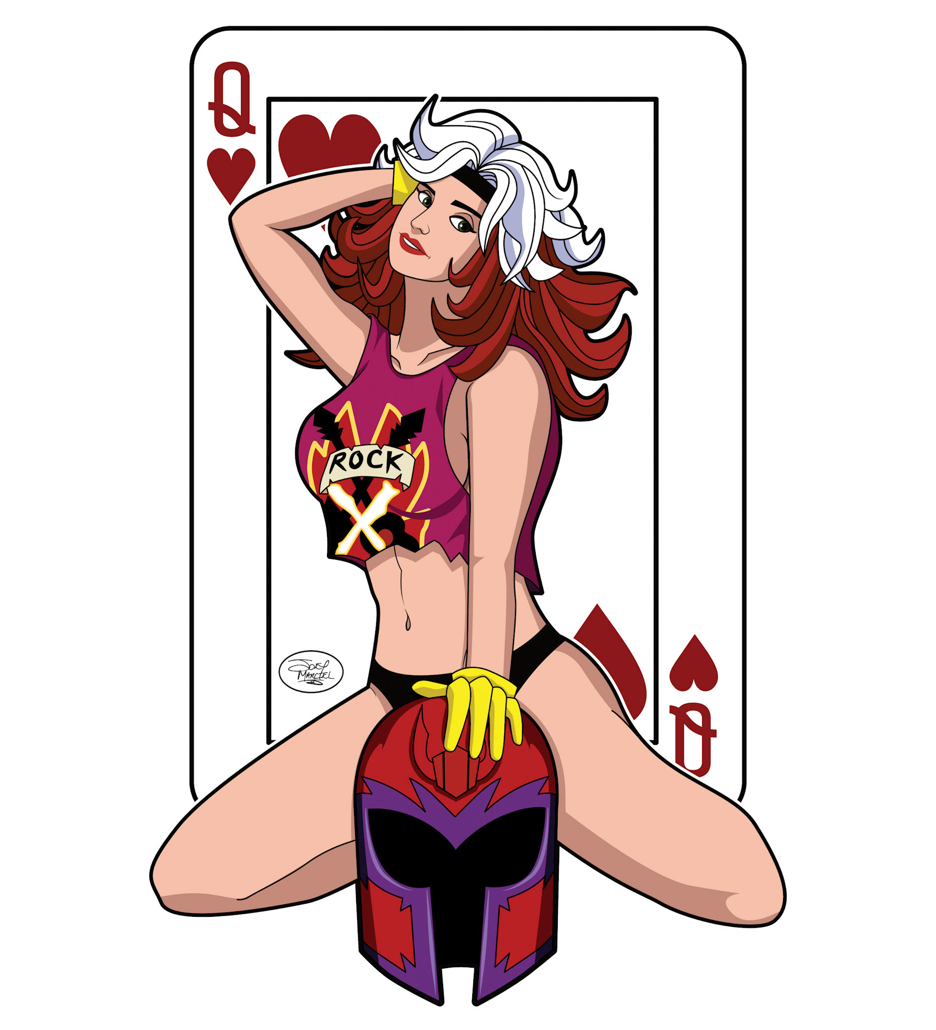 Design inspired by the release of X-Men 97. Drawn in Procreate and completed in Affinity Designer.