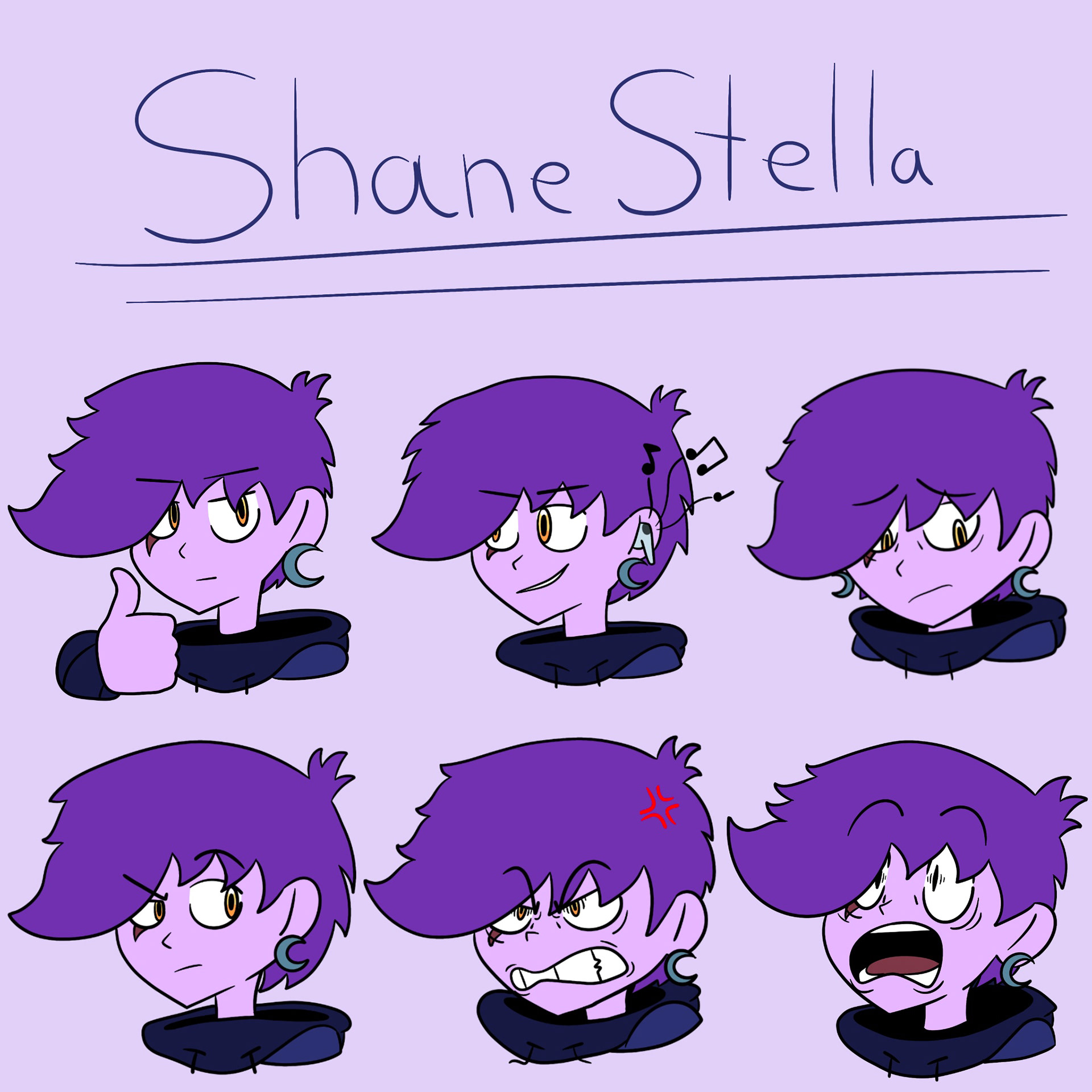 Shane Facial Expressions