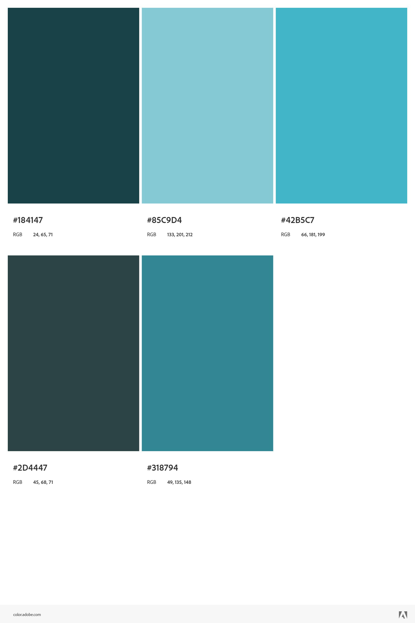 Blue Palette