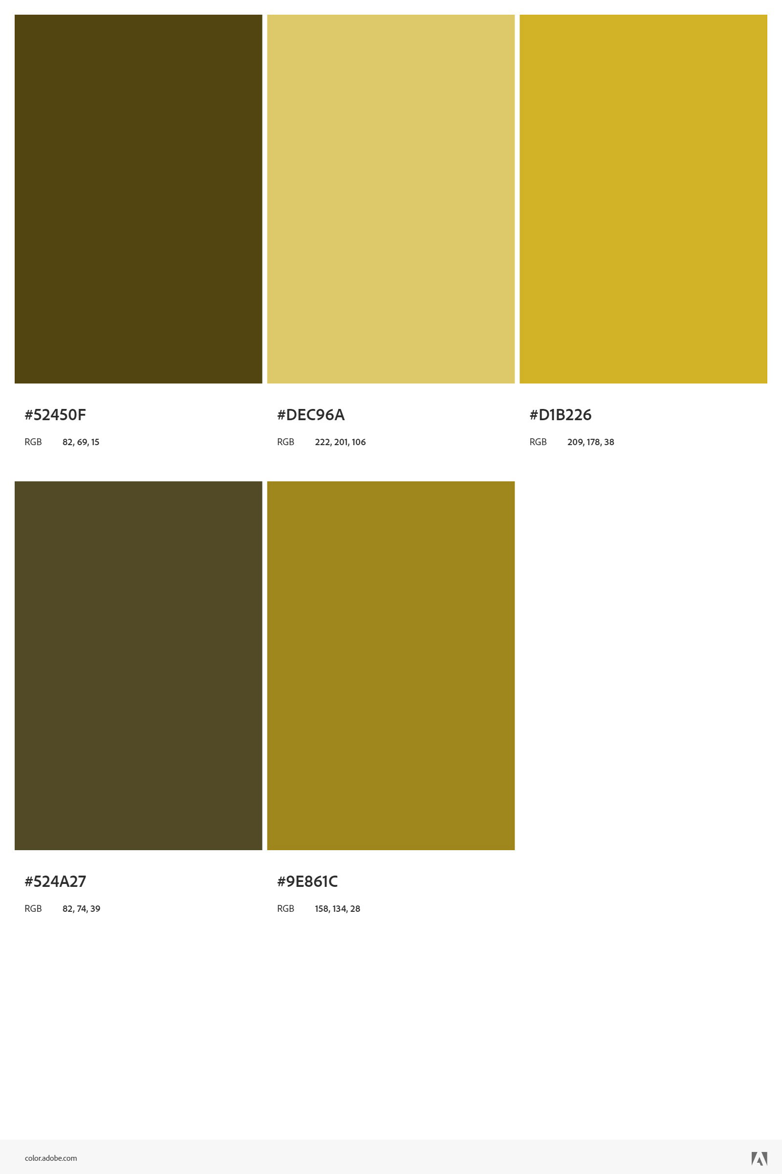 Yellow Palette