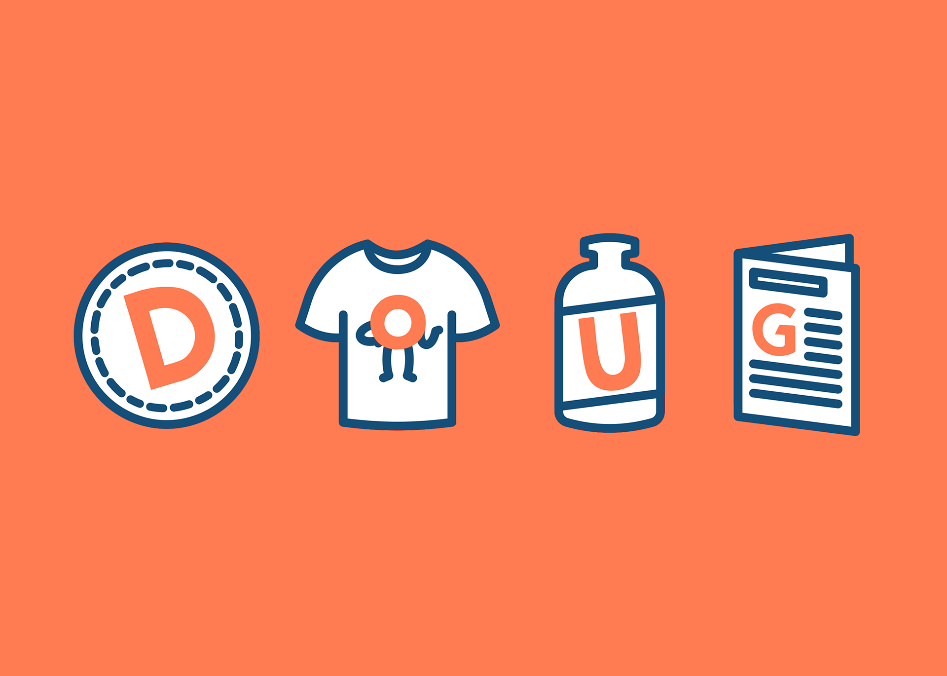 We designed fun icons to promote our services