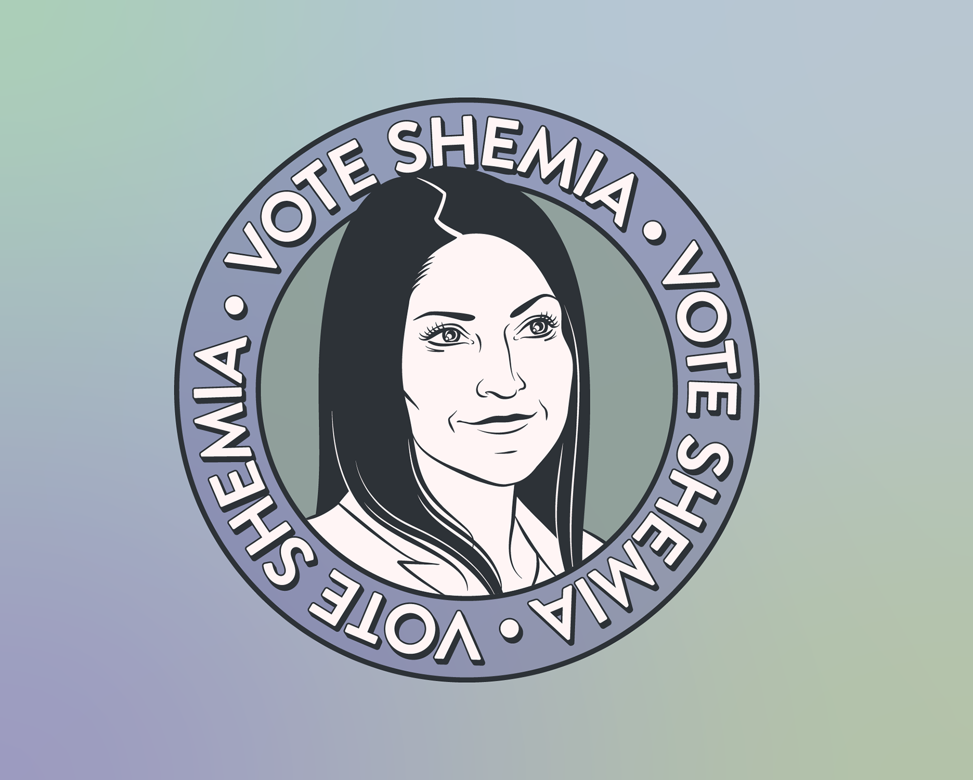 Portrait commission for Oregon Secretary of State Shemia Fagan’s 2020 campaign