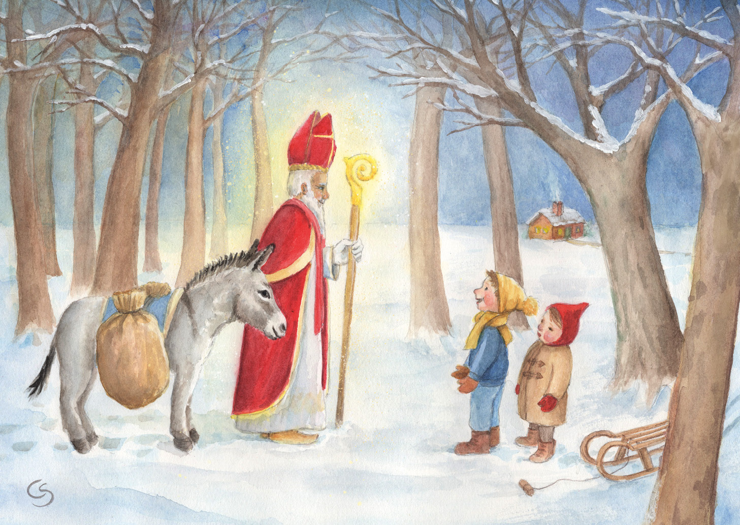 Begegnung mit dem Nikolaus