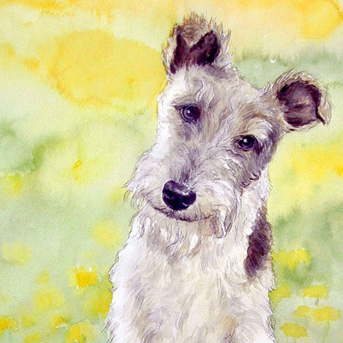 Mischtechnik auf Aquarellpapier
